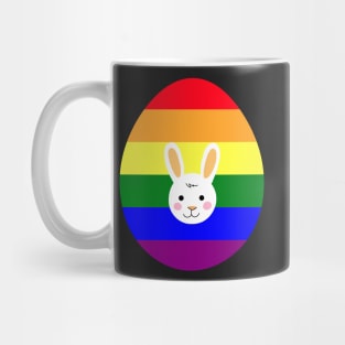 Happy Easter gay pride holiday celebration concept. Mug